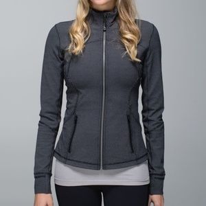 Lululemon Forme Jacket II Diamond Dot Black White